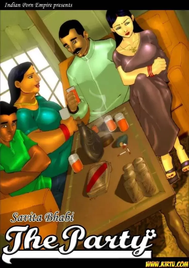 Savita Bhabhi Episode 3 - The Party - Hindi sex Comics